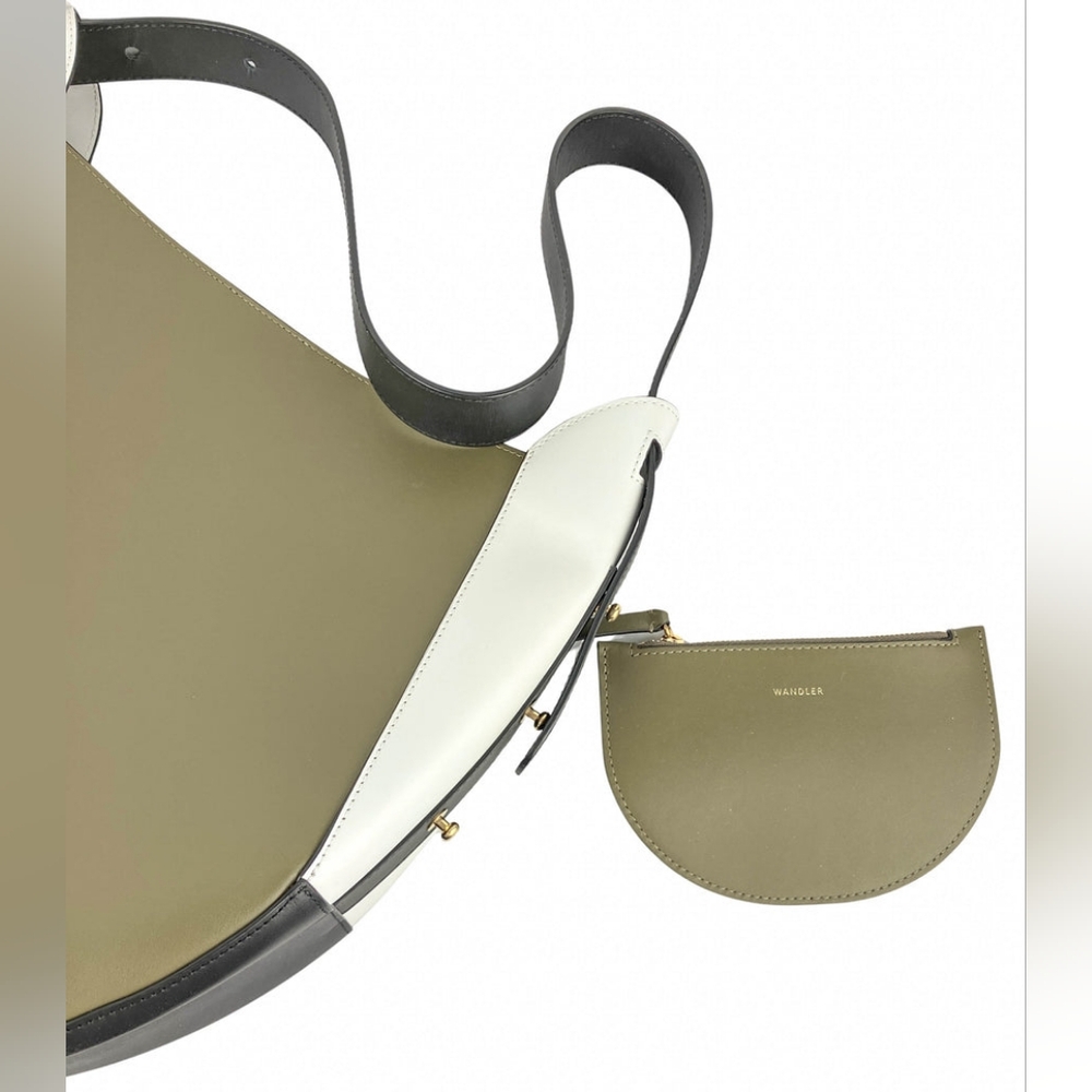 NWT $1265 Wandler Hobo Bag in Army Green - Picture 7 of 8